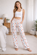Camey Women's Printed Pyjama Pants, Floral Pattern, Sleepwear