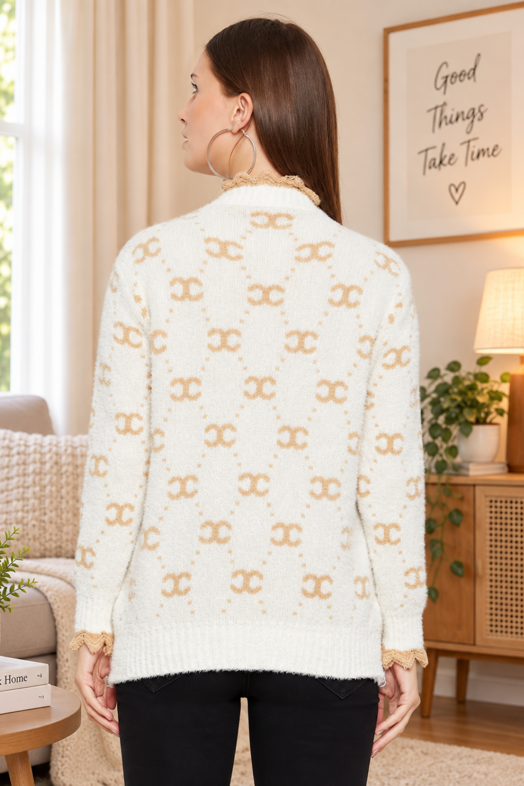 Women Woolen winter full sleeve high Neck top|Sweater