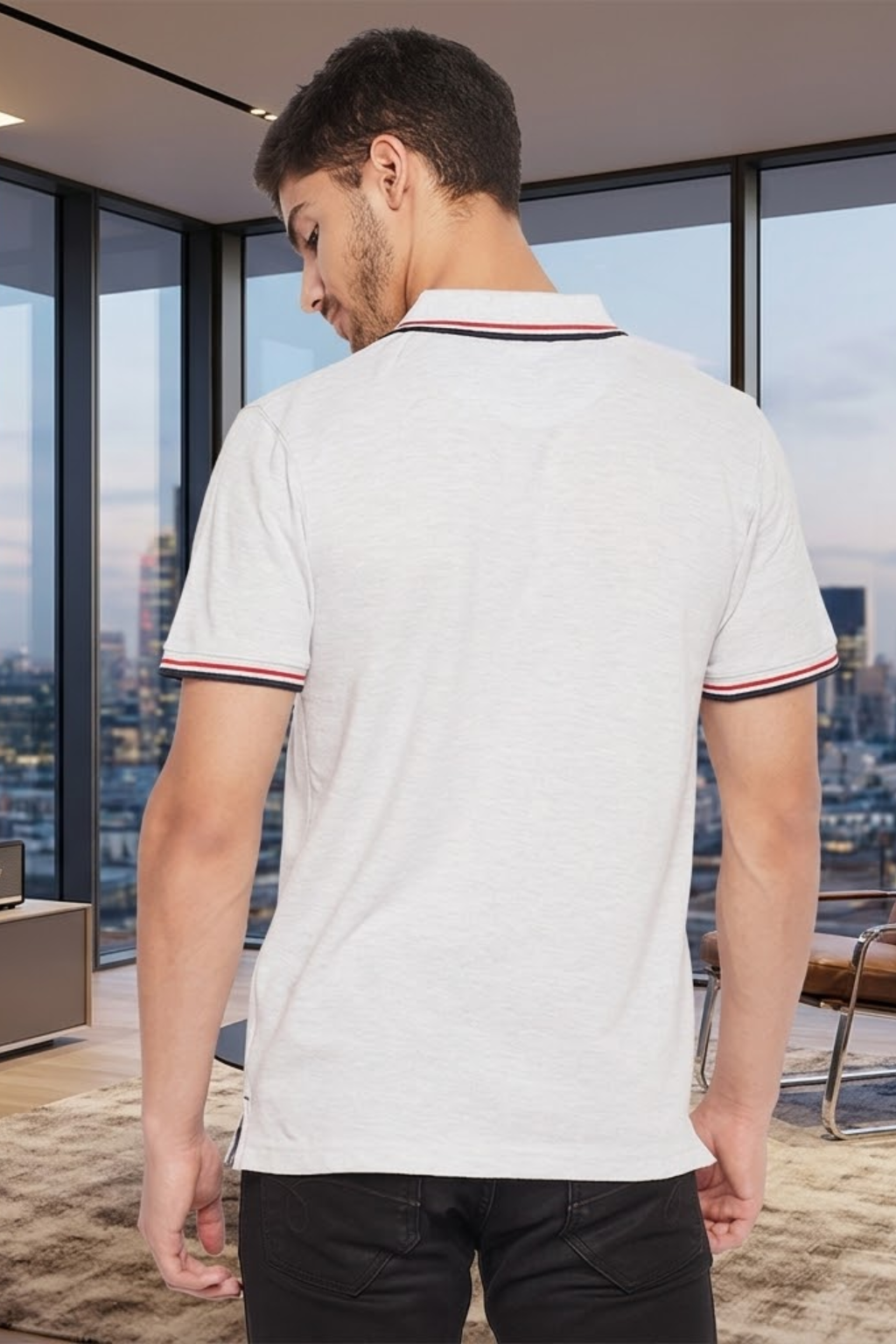 Men's Graphic Tees – Strong Prints, Soft Cotton | Men's Solid Polo T-Shirt