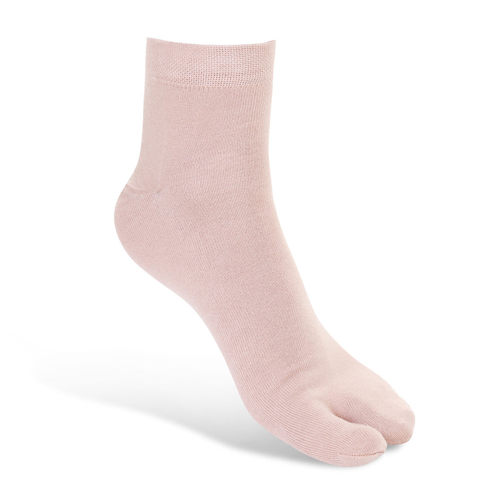 Women's Cotton Spandex Thumb Skin Socks, Set of 3