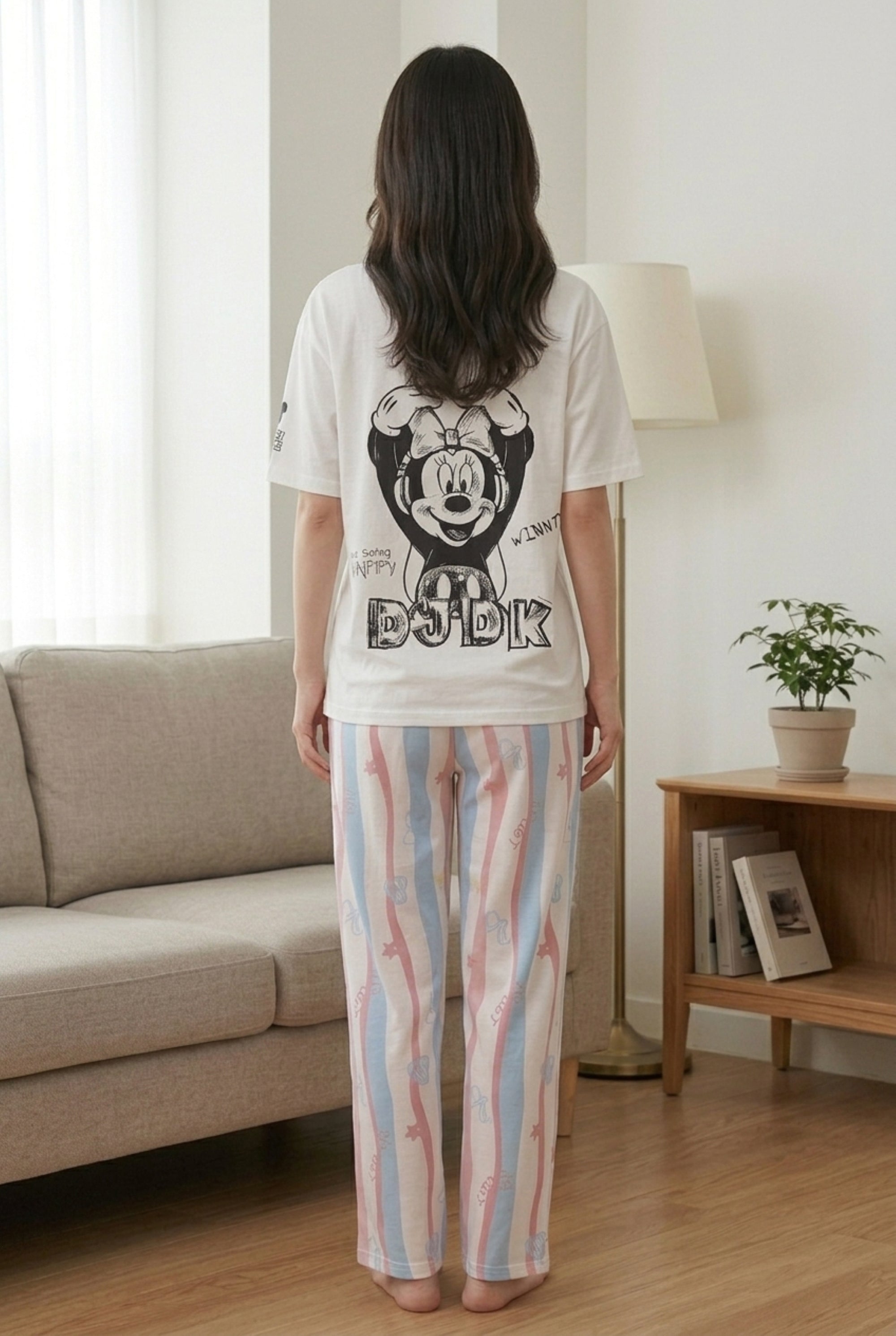 Women 100% Cotton Night Suit | Soft Breathable Sleepwear with Half Sleeve Top & Full Length Pyjama Set