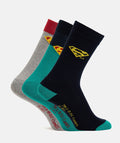 Men's Superman Cotton Socks (Set Of 3) - Camey Shop