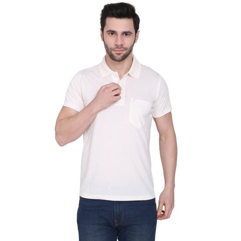 Mens Half Sleeve Plain Polo Tshirt - Camey Shop