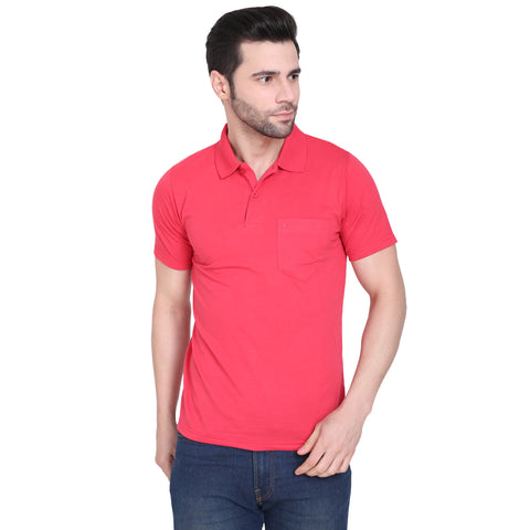Mens Half Sleeve Plain Polo Tshirt - Camey Shop