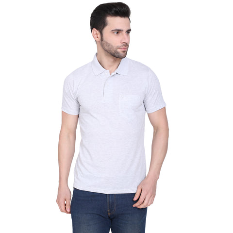 Mens Half Sleeve Plain Polo Tshirt - Camey Shop