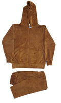 Camey kids Velvet Full Sleeves Hooded Winter Wear Night Suit - Camey Shop