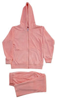 kids Velvet Full Sleeves Hooded Winter Wear Night Suit - Camey Shop
