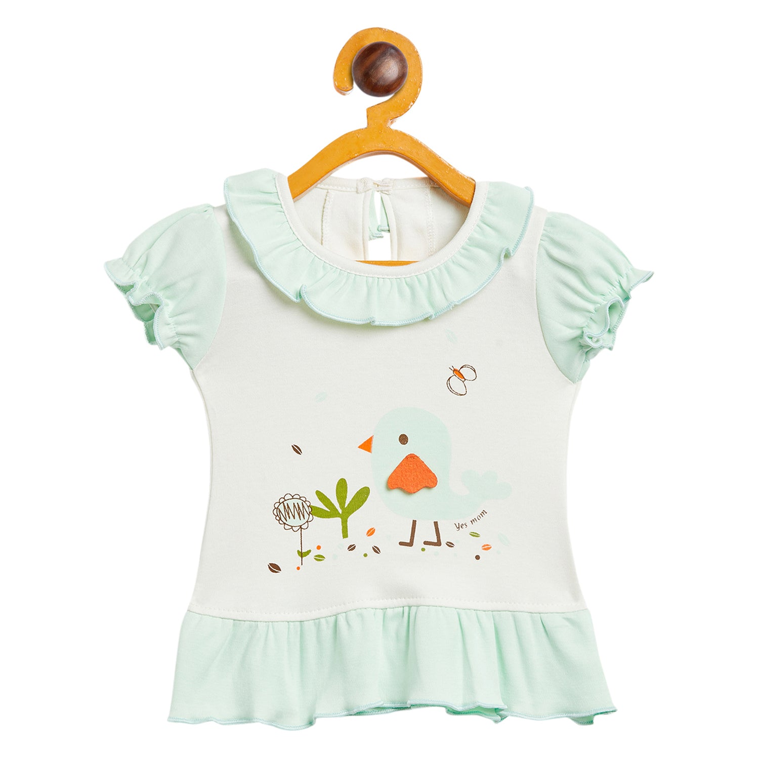 Girls Printed Cotton A-Line Dress/Frock - Camey Shop