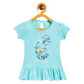 Girls Printed Cotton A-Line Dress/Frock - Camey Shop
