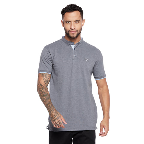 Camey Men's henley Neck T-Shirt - Camey Shop
