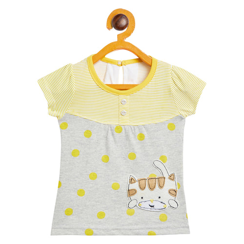 Camey Girls Printed Top With Skirt : Cotton Dress - Camey Shop