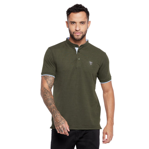 Camey Men's henley Neck T-Shirt - Camey Shop