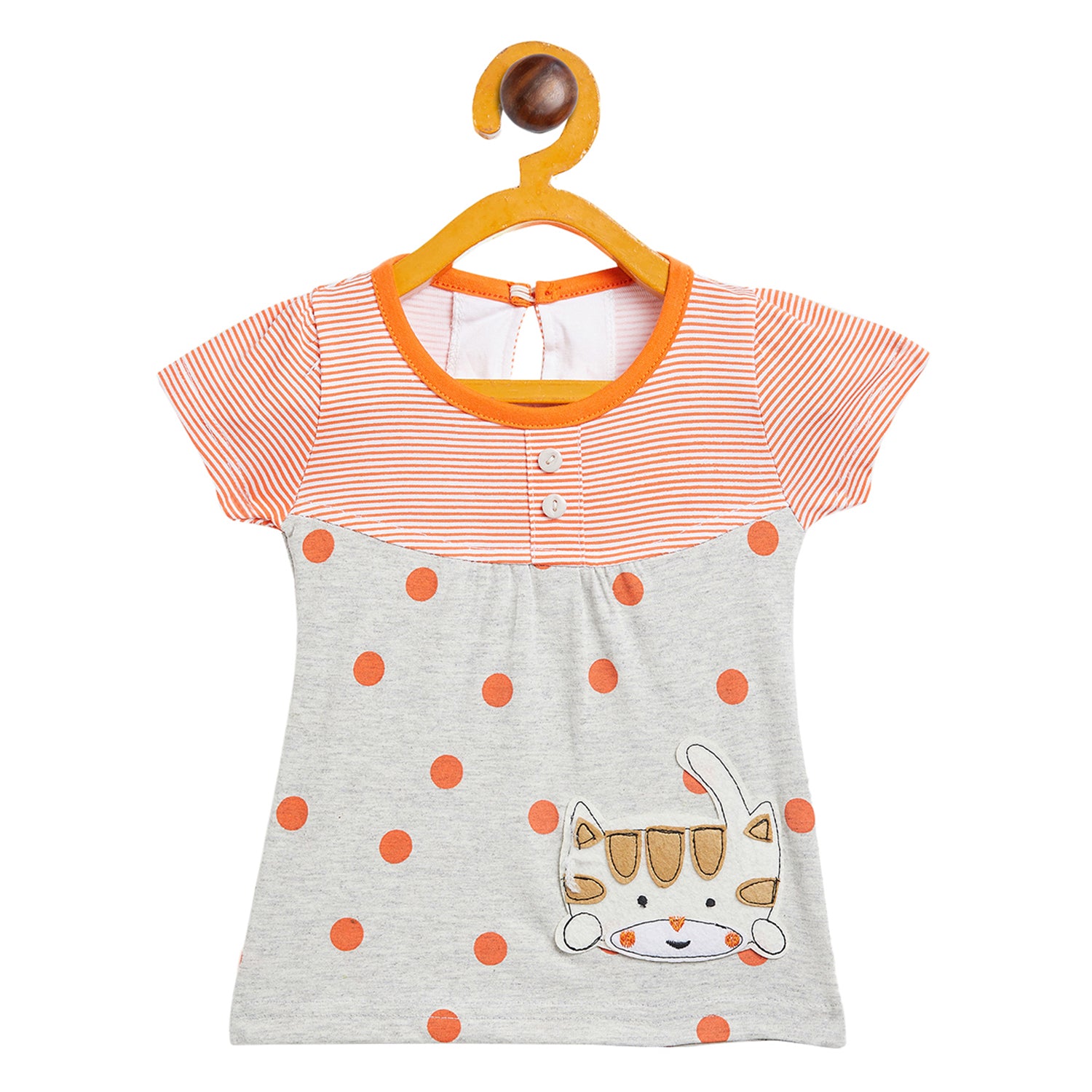 Camey Girls Printed Top With Skirt : Cotton Dress - Camey Shop