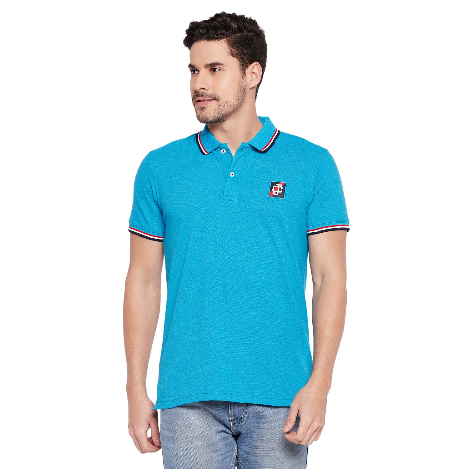 Camey Men's Solid Polo T-Shirt - Camey Shop