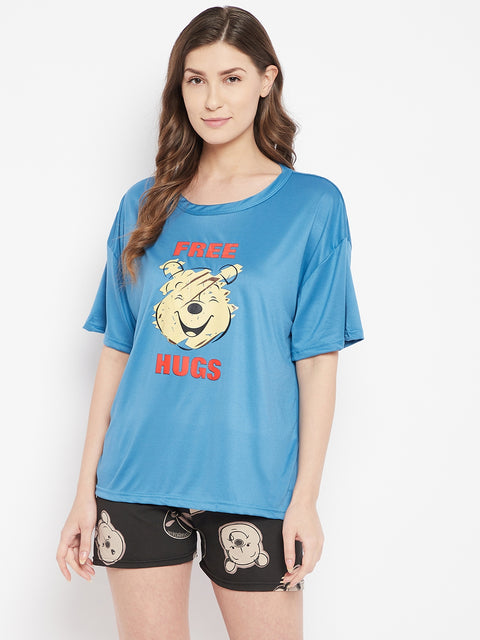 Print Me Pretty 3 Piece Set-Top, Pyjama & Shorts - Camey Shop