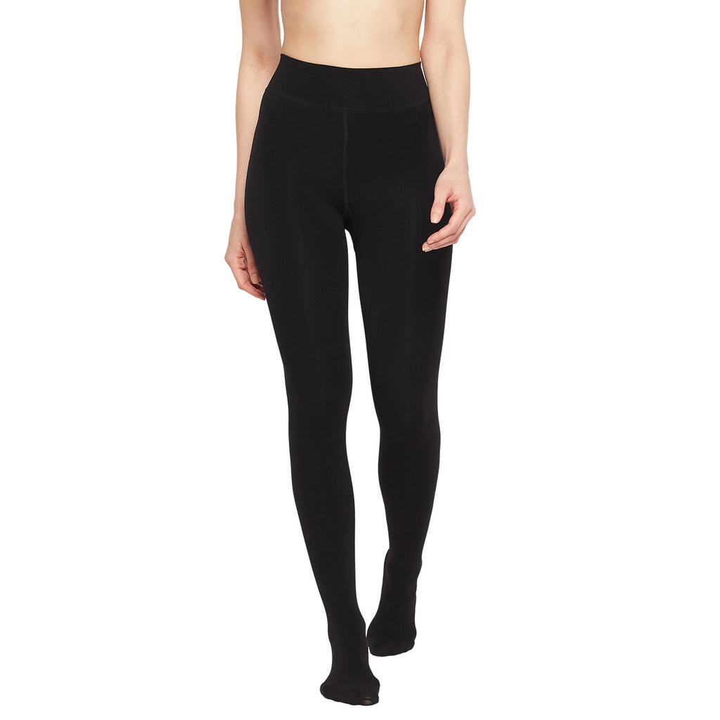 Camey Women Warm Thick Fur Lined Fleece Winter Thermal Soft Legging Tights Stocking - Slim Fit - Camey Shop