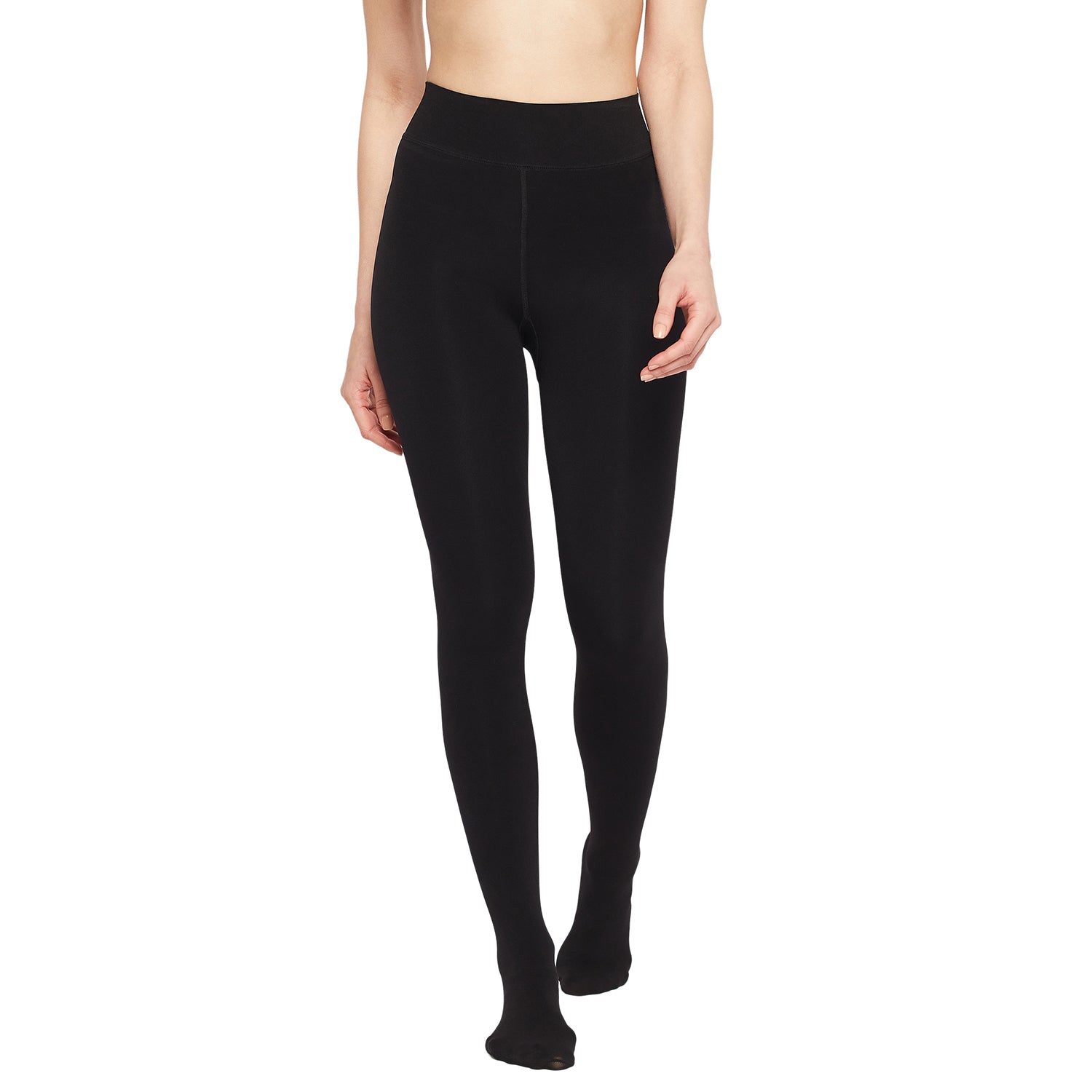 Camey Women Warm Thick Fur Lined Fleece Winter Thermal Soft Legging Tights Stocking - Slim Fit - Camey Shop