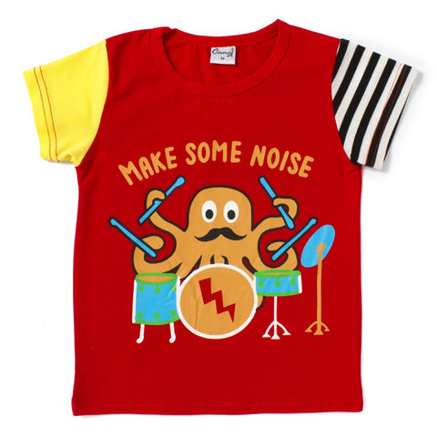 Camey Boys Printed Round Neck T-Shirt - Camey Shop