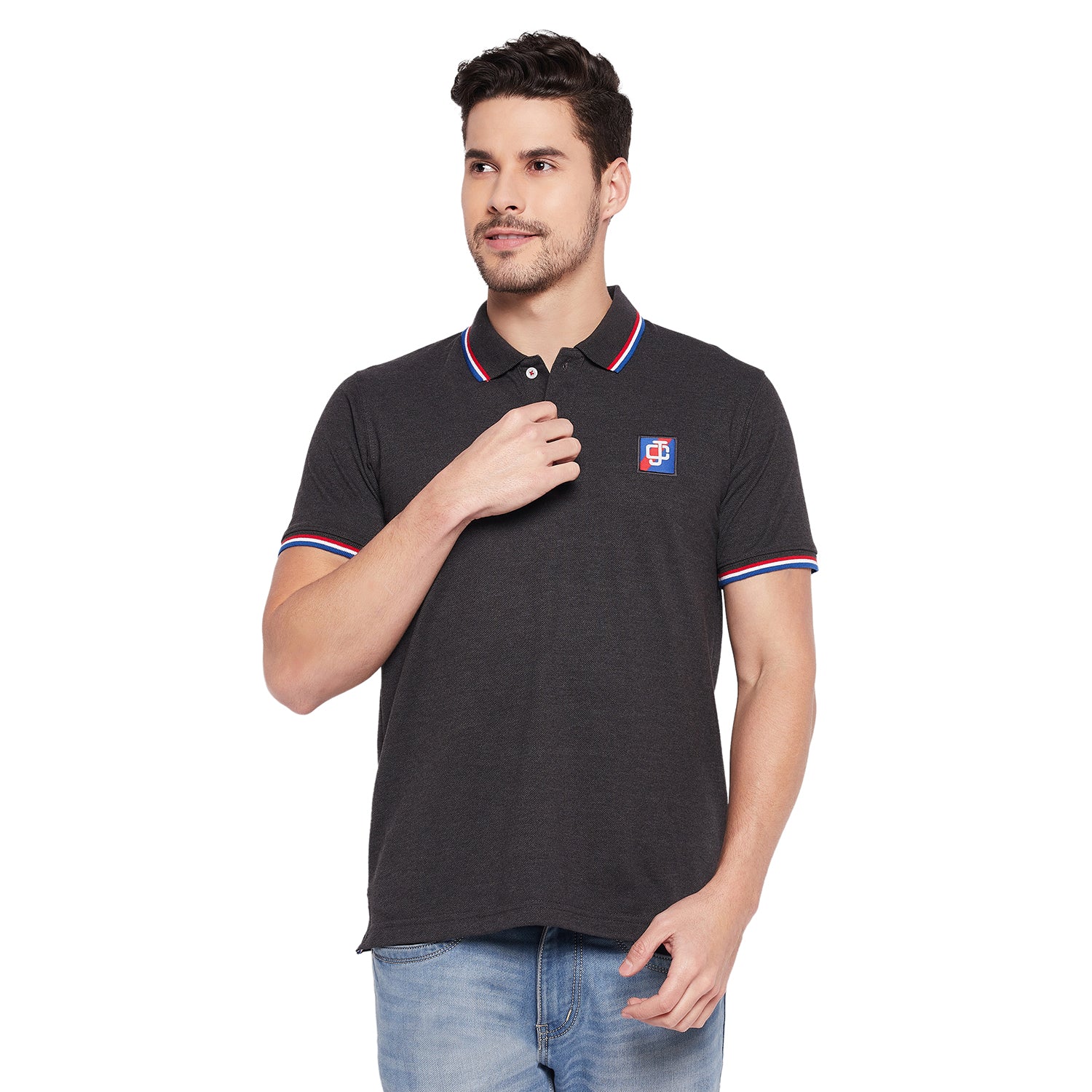 Camey Men's Solid Polo T-Shirt - Camey Shop