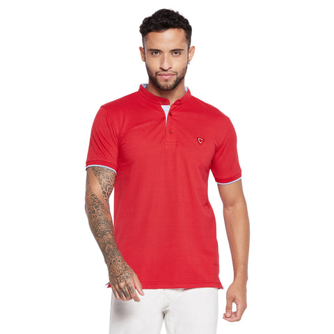 Camey Men's henley Neck T-Shirt - Camey Shop