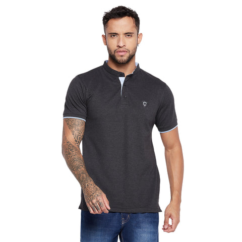 Camey Men's henley Neck T-Shirt - Camey Shop
