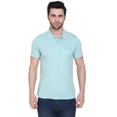 Mens Half Sleeve Plain Polo Tshirt - Camey Shop