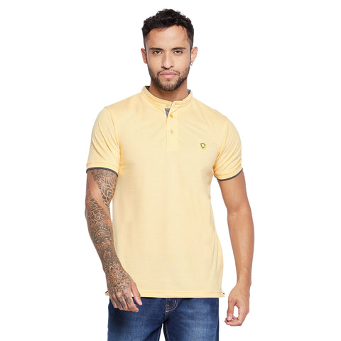 Camey Men's henley Neck T-Shirt - Camey Shop