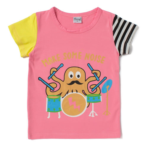 Camey Boys Printed Round Neck T-Shirt - Camey Shop