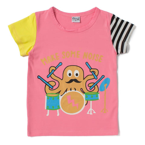 Camey Boys Printed Round Neck T-Shirt - Camey Shop