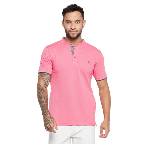 Camey Men's henley Neck T-Shirt - Camey Shop