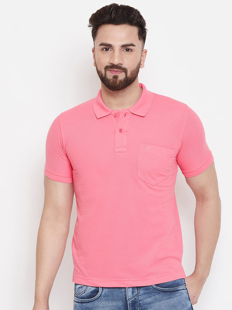 Camey Men's Cotton Matte Polo Collar T-Shirt - Camey Shop