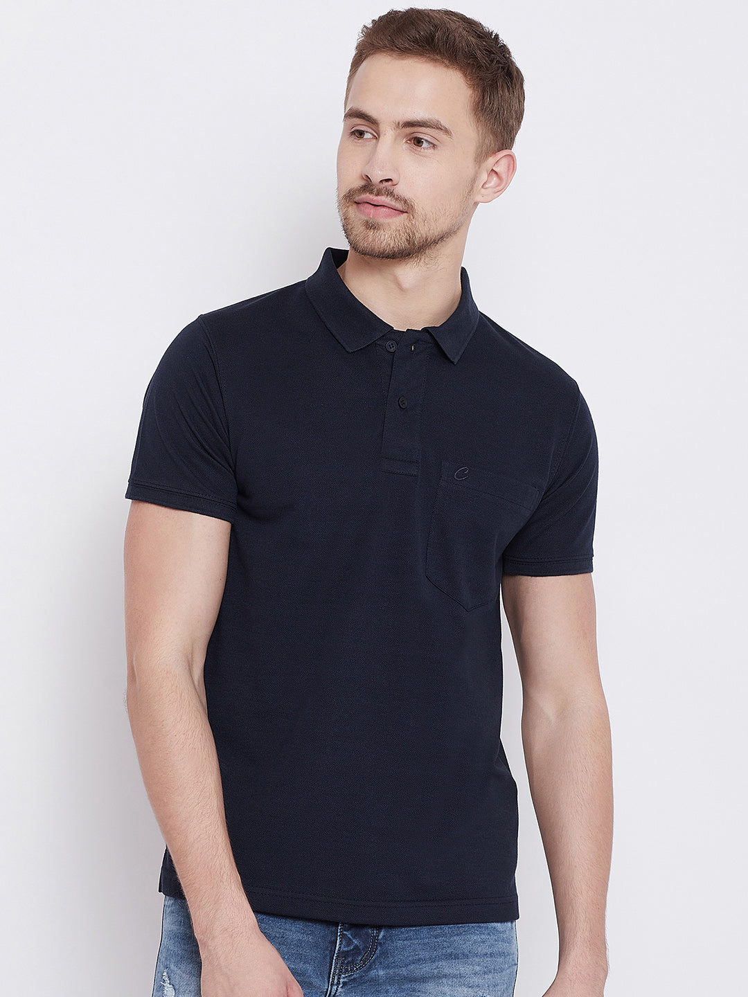 Camey Men's Cotton Matte Polo Collar T-Shirt - Camey Shop