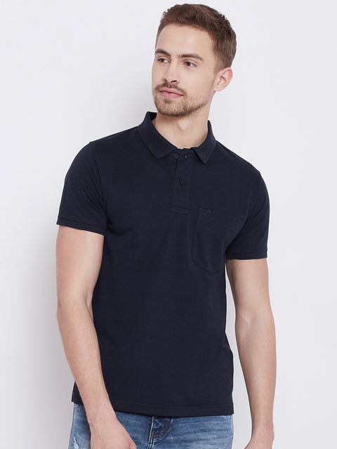 Camey Men's Cotton Matte Polo Collar T-Shirt - Camey Shop