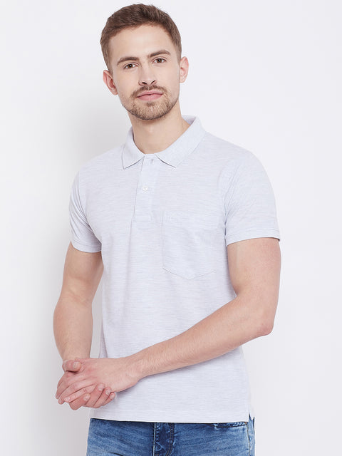 Camey Men's Cotton Matte Polo Collar T-Shirt - Camey Shop