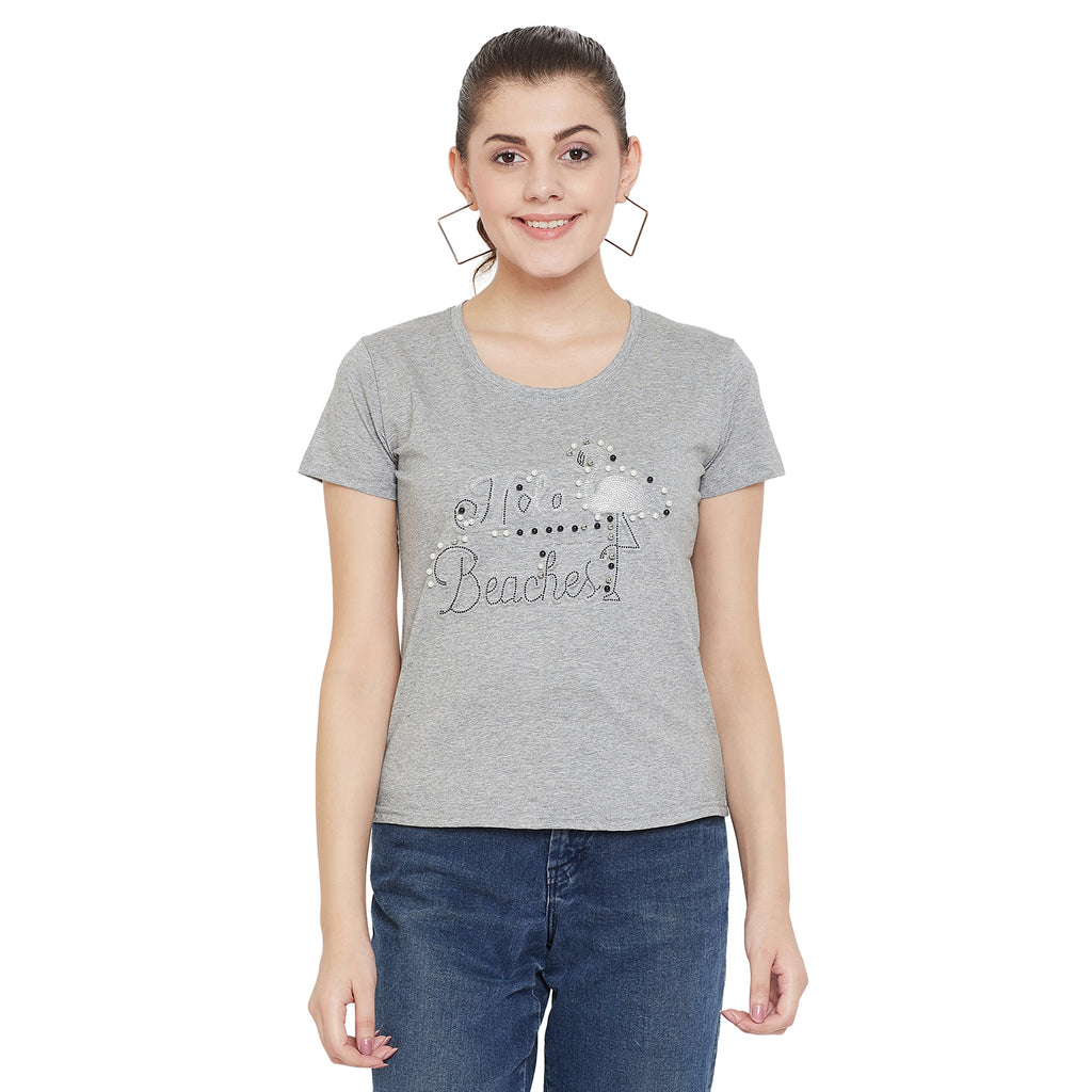 Camey Women Printed T-shirt - Camey Shop