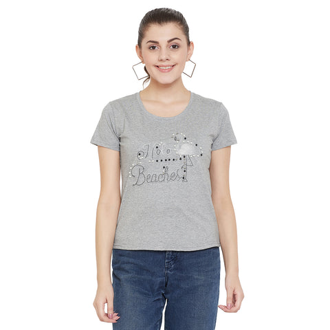 Camey Women Printed T-shirt - Camey Shop