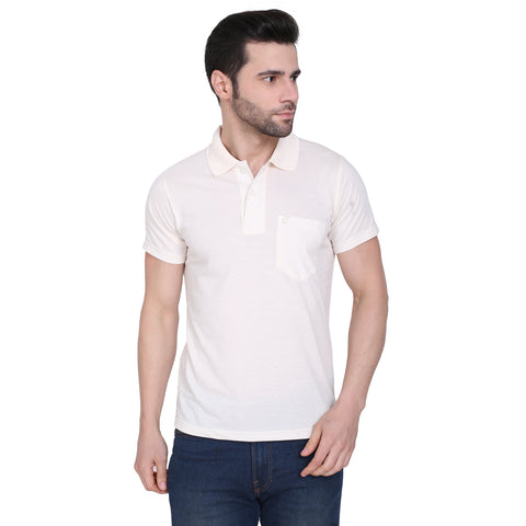 Mens Half Sleeve Plain Polo Tshirt - Camey Shop