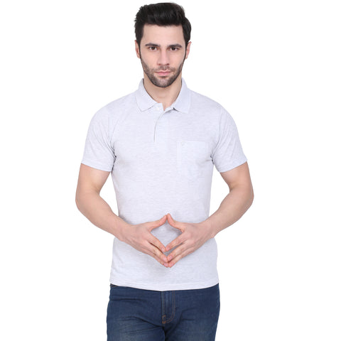Mens Half Sleeve Plain Polo Tshirt - Camey Shop