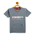 Boy's Grey Half Sleeve T-Shirt - Camey Shop