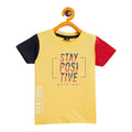 Boy's Yellow Half Sleeve T-Shirt - Camey Shop