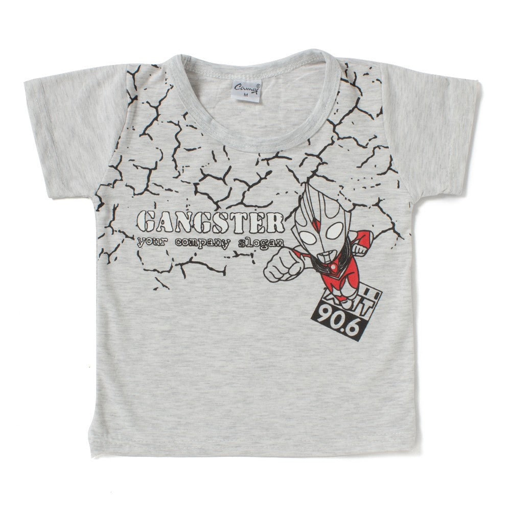 Camey Boys Printed Round Neck T-Shirt - Camey Shop