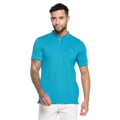 Camey Men's henley Neck T-Shirt - Camey Shop