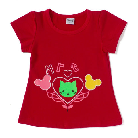 Camey Love Girls Half Sleeve Tshirt - Camey Shop