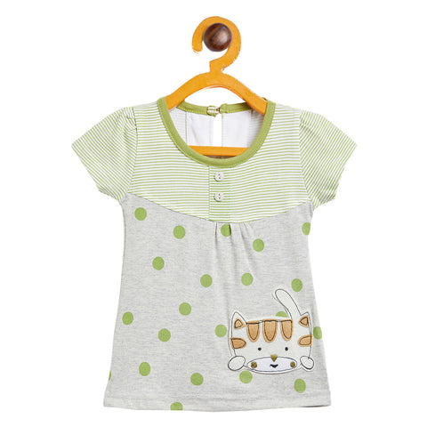 Camey Girls Printed Top With Skirt : Cotton Dress - Camey Shop