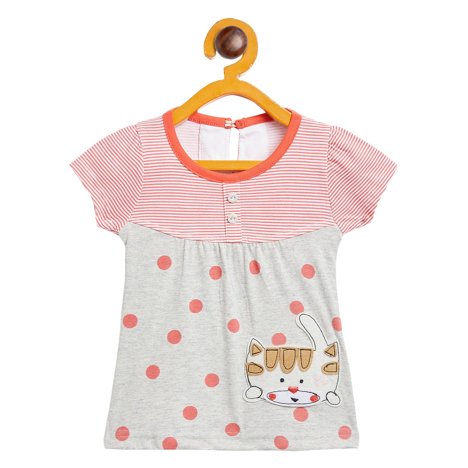Camey Girls Printed Top With Skirt : Cotton Dress - Camey Shop