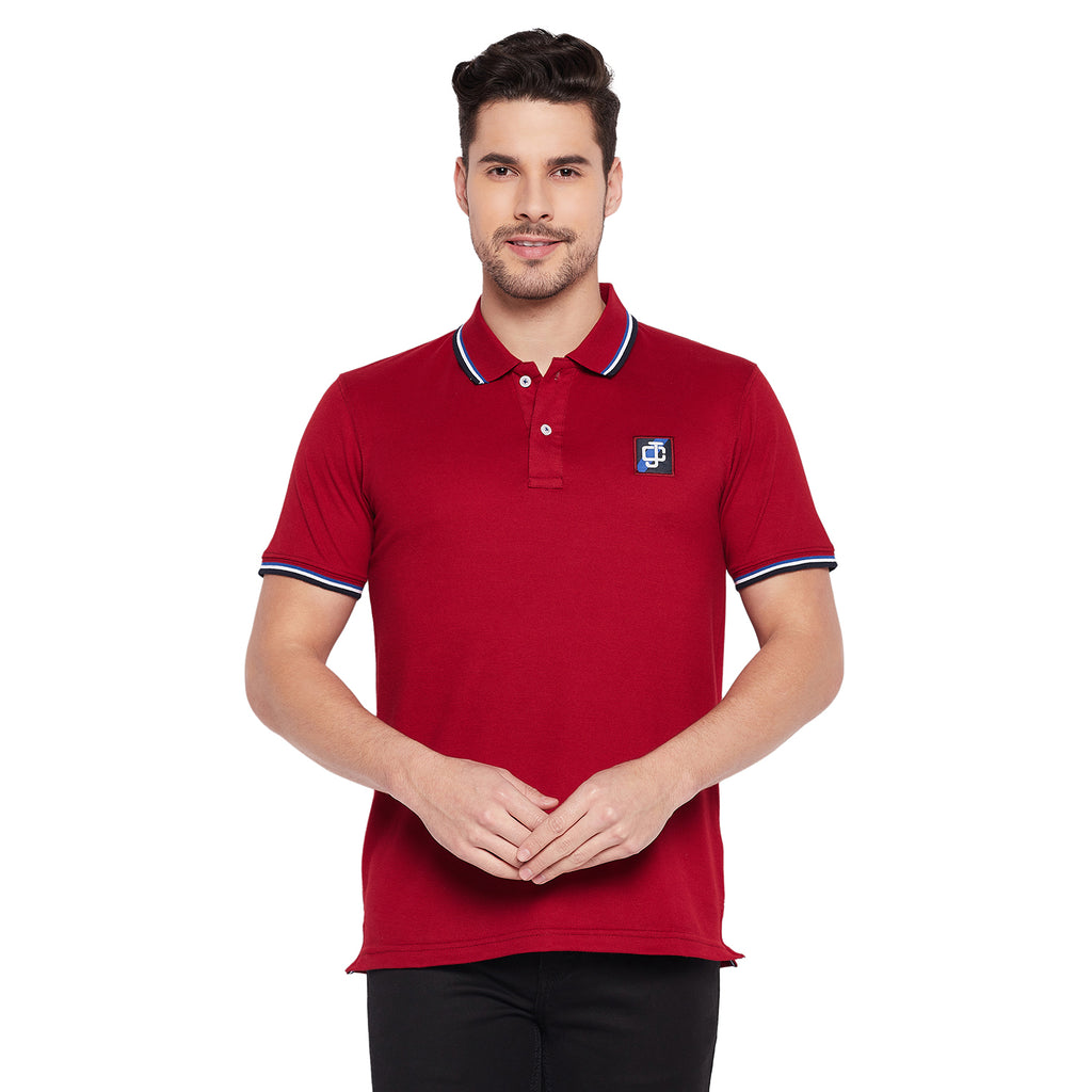 Camey Men's Solid Polo T-Shirt - Camey Shop