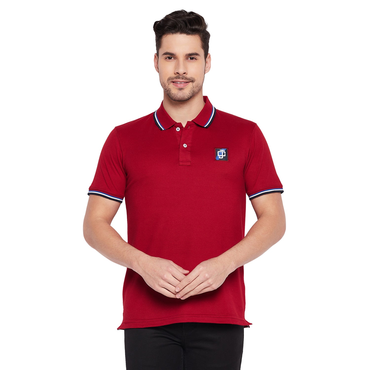 Camey Men's Solid Polo T-Shirt - Camey Shop