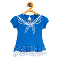 Girls Printed Cotton A-Line Dress/Frock - Camey Shop