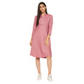 Camey Women Striped Cotton Shirt Mini Dress - Camey Shop