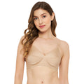 Womens Non Padded Non Wired Solid Full Coverage Skin Bra - Camey Shop